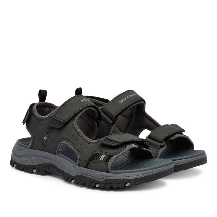 Sandalias Skechers relaxed fit: prewitt-ridgon negras - Querol online