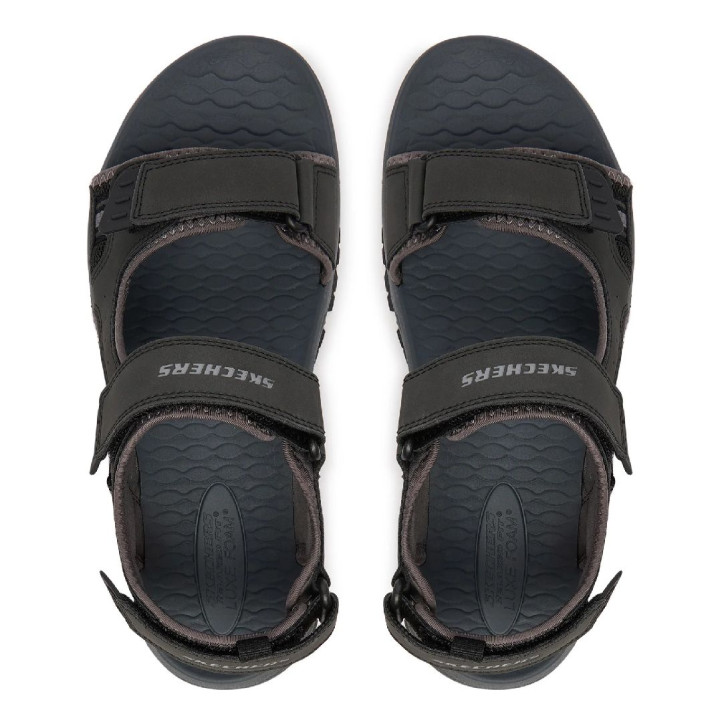 Sandalias Skechers relaxed fit: prewitt-ridgon negras - Querol online
