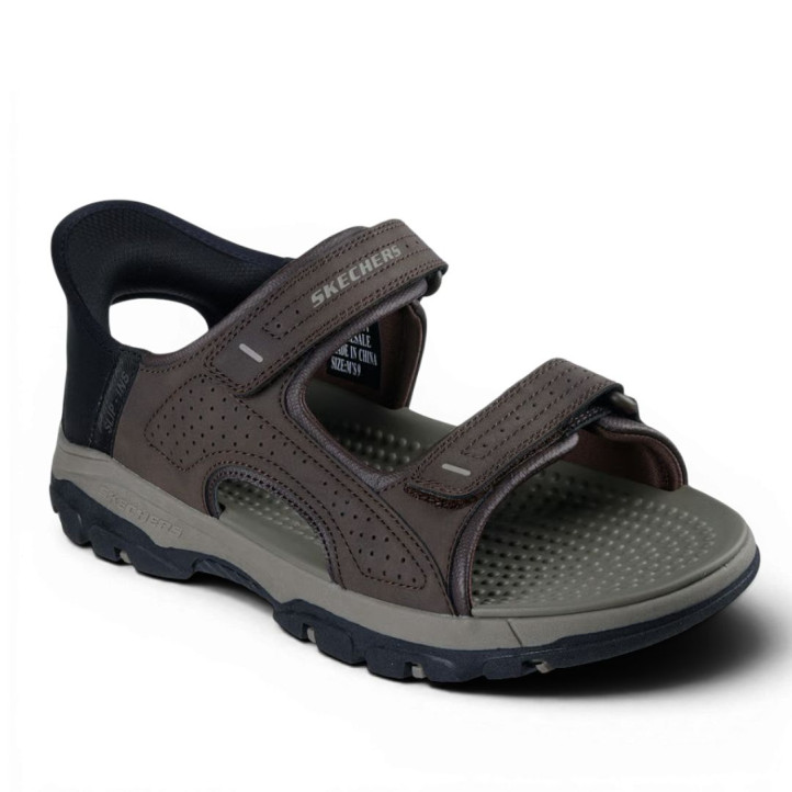 Sandalias Skechers slip-ins relaxed fit: tresmen-reece chocolate - Querol online