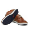 Zapatos sport Fluchos lester marrones con detalles azules