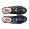 Zapatos sport Fluchos lester azules con detalles marrones