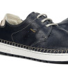 Zapatos sport Fluchos lester azules con detalles marrones