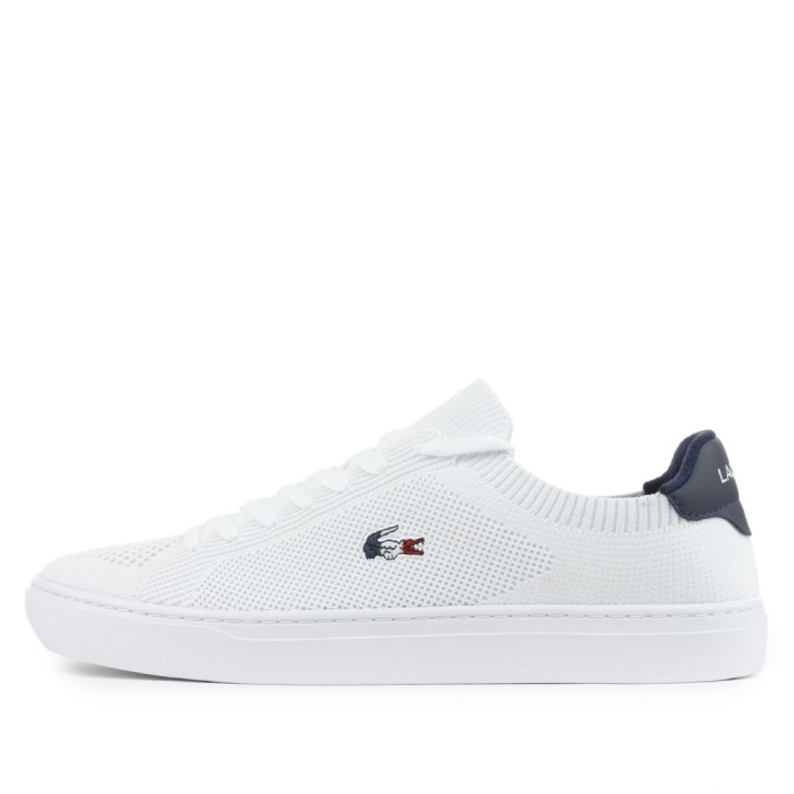 Zapatillas deportivas Lacoste la piquée 2.0 white con navy - Querol online