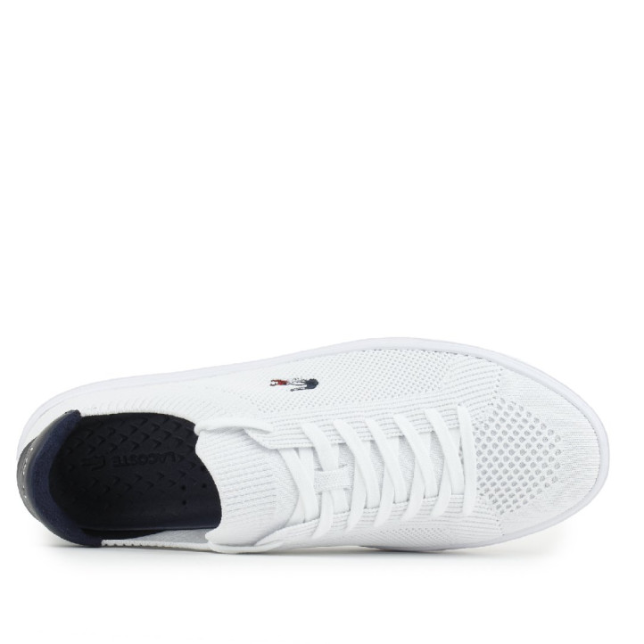 Zapatillas deportivas Lacoste la piquée 2.0 white con navy - Querol online