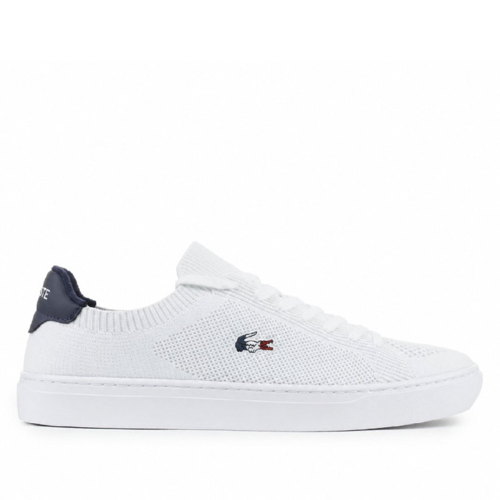 Zapatillas deportivas Lacoste la piquée 2.0 white con navy - Querol online