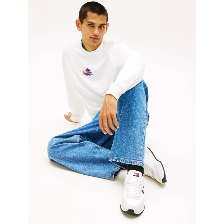 Sabatilles esportives Tommy Hilfiger white amb navy classic runner - Querol online
