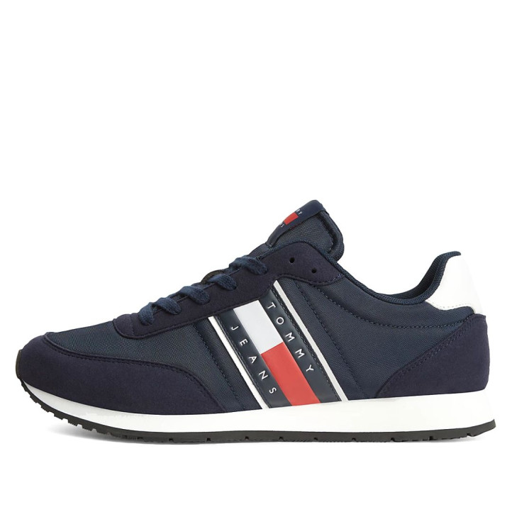 Zapatillas deportivas Tommy Hilfiger navy con white classic runner - Querol online