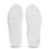 Zapatillas deportivas Tommy Hilfiger white con navy blue y brown de piel con logo