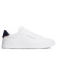 Sabatilles esportives Tommy Hilfiger white amb navy blue i brown de pell amb logo - Querol online