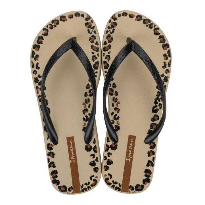 CHANCLAS DE MUJER IPANEMA DAY FEM BEIGE/BLACK/BROWN - Querol online
