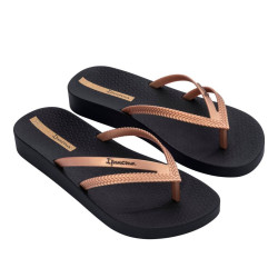 CHANCLAS DE MUJER IPANEMA BOSSA SOFT V FEM BLACK/GOLD - Querol online