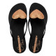 CHANCLAS DE MUJER IPANEMA  CRISTINA PEDROCHE FEM BLACK/GLITTER BRONZE - Querol online