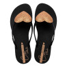 CHANCLAS DE MUJER IPANEMA  CRISTINA PEDROCHE FEM BLACK/GLITTER BRONZE