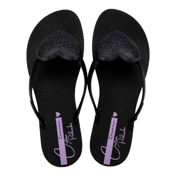 CHANCLAS DE MUJER IPANEMA  CRISTINA PEDROCHE FEM BLACK/GLITTER BLACK - Querol online