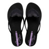 CHANCLAS DE MUJER IPANEMA  CRISTINA PEDROCHE FEM BLACK/GLITTER BLACK