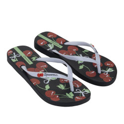CHANCLAS DE MUJER IPANEMA FUN VIBES FEM BLACK/WHITE/GREEN - Querol online