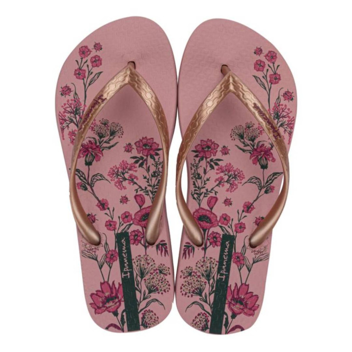 CHANCLAS DE MUJER IPANEMA OASIS FEM PINK/METALLIC/GREEN - Querol online