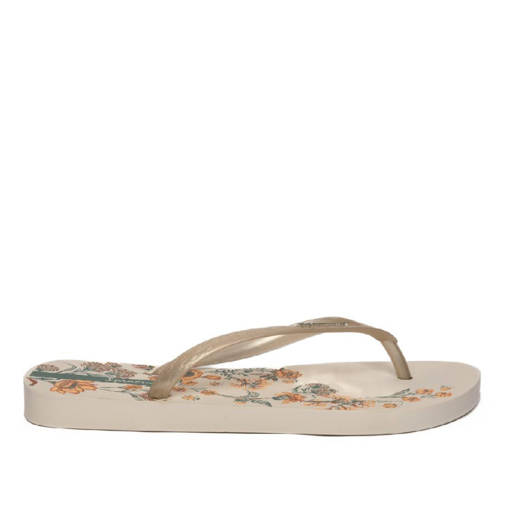 CHANCLAS DE MUJER IPANEMA OASIS FEM BEIGE/GOLD/GREEN - Querol online