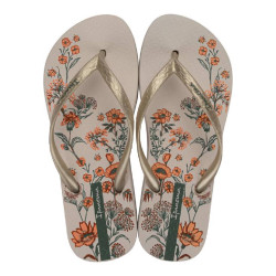 CHANCLAS DE MUJER IPANEMA OASIS FEM BEIGE/GOLD/GREEN - Querol online