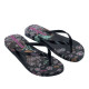 CHANCLAS DE MUJER IPANEMA MARI BLOOM BLACK/BLACK/PINK - Querol online