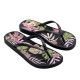 CHANCLAS DE MUJER IPANEMA ANAT. TEMAS XVI FEM BLACK/BLACK/PINK - Querol online