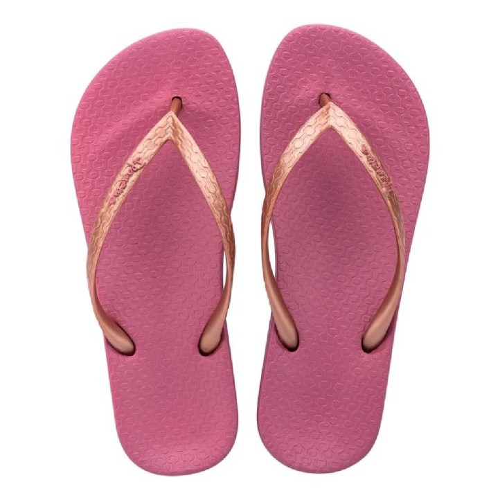CHANCLAS DE MUJER IPANEMA ANATOMICA TAN FEM LILAC/METALLIC PINK - Querol online