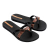 CHANCLAS DE MUJER IPANEMA KIREI CHIC FEM BLACK/BEIGE