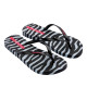 CHANCLAS DE MUJER IPANEMA ANIMAL PRINT VII FEM BLACK/WHITE/PINK - Querol online