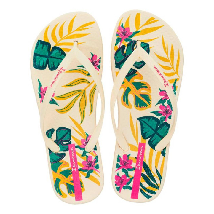 CHANCLAS DE MUJER IPANEMA ANAT. TEMAS XVI FEM BEIGE/BEIGE/PINK - Querol online