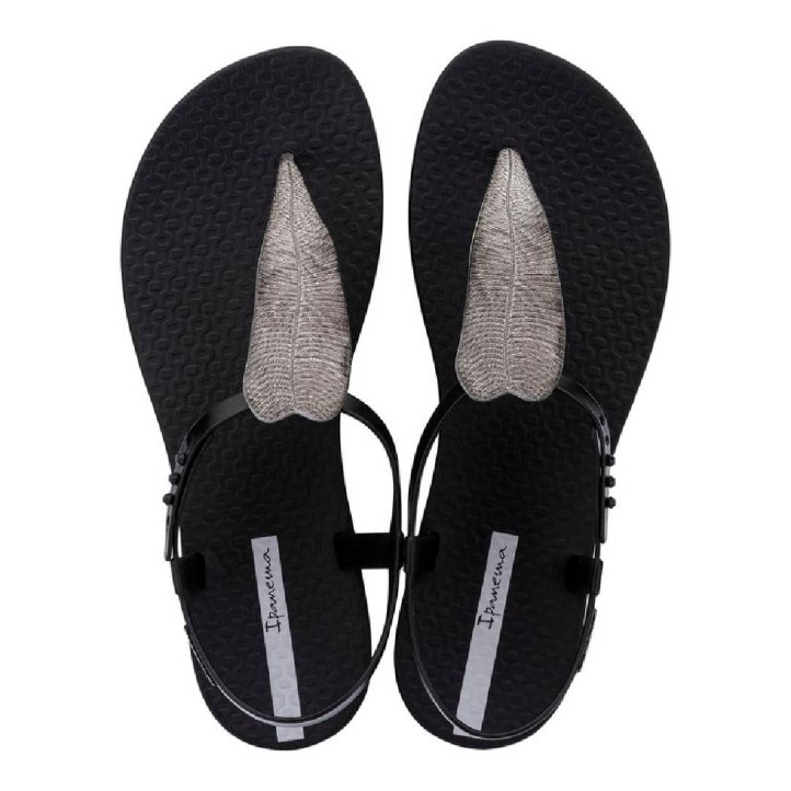 CHANCLAS DE MUJER IPANEMA CLASS FLORA SANDAL FEM BLACK/ONIX/GREY - Querol online