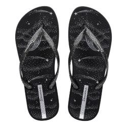 CHANCLAS DE MUJER IPANEMA  ANAT MAGIC FEM BLACK/SILVER - Querol online