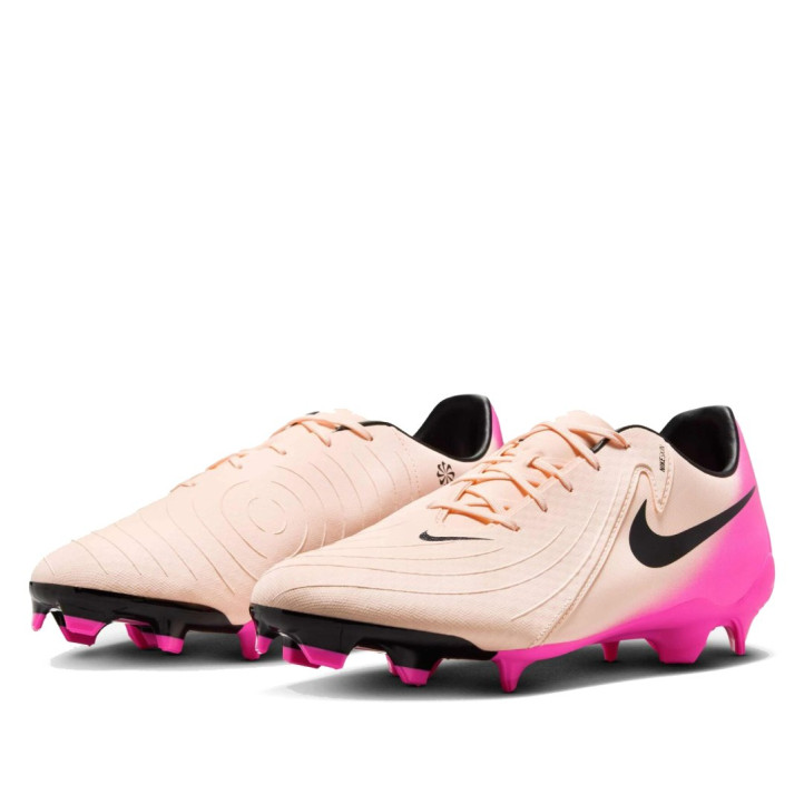 Zapatillas deportivas Nike Phantom GX II Academy FG/MG crimson tint con black pink y blast - Querol online