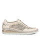 Zapatillas cuña Fluchos sella taupe de estilo deportivo - Querol online