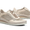 Zapatillas cuña Fluchos sella taupe de estilo deportivo