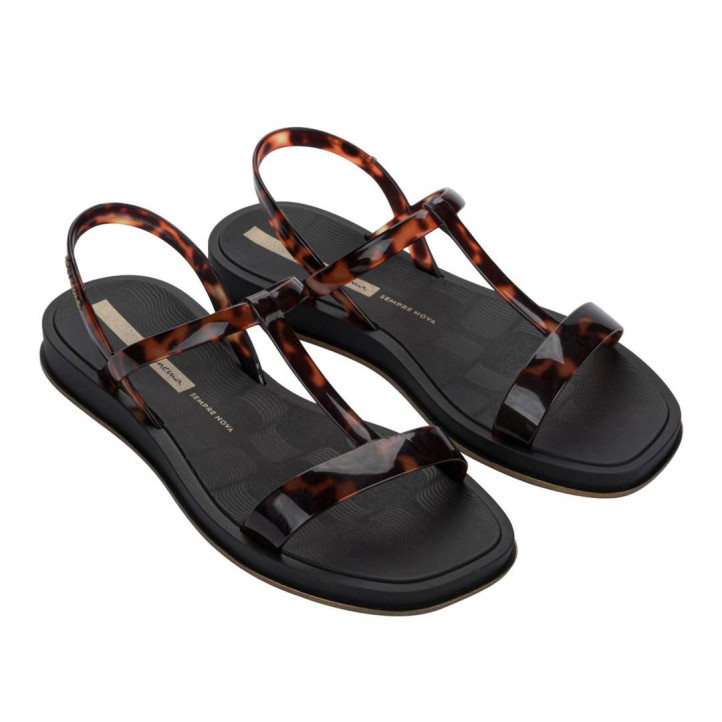 CHANCLAS DE MUJER IPANEMA GLOW TRENDY SAND AD BLACK/TURTLE/GOLD - Querol online