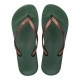 CHANCLAS DE MUJER IPANEMA ANATOMICA TAN FEM GREEN/BRONZE - Querol online