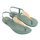 CHANCLAS DE MUJER IPANEMA CLASS FLORA SANDAL FEM GREEN/GOLD/BEIGE - Querol online