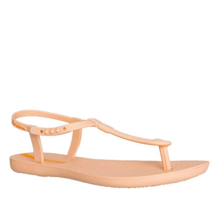 CHANCLAS DE MUJER IPANEMA CLASS SLIM FEM BEIGE/BEIGE/ORANGE - Querol online