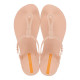 CHANCLAS DE MUJER IPANEMA CLASS SLIM FEM BEIGE/BEIGE/ORANGE - Querol online