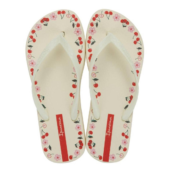CHANCLAS DE MUJER IPANEMA DAY FEM BEIGE/BEIGE/RED - Querol online