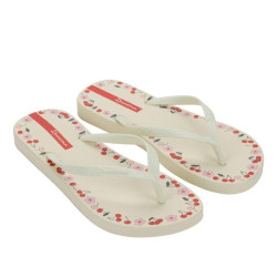 CHANCLAS DE MUJER IPANEMA DAY FEM BEIGE/BEIGE/RED - Querol online