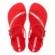 CHANCLAS DE MUJER IPANEMA ELEGANT SANDAL FEM RED/PINK GOLDEN/PINK - Querol online