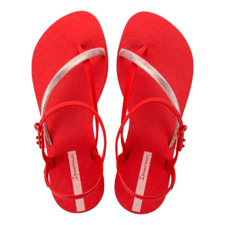 CHANCLAS DE MUJER IPANEMA ELEGANT SANDAL FEM RED/PINK GOLDEN/PINK - Querol online