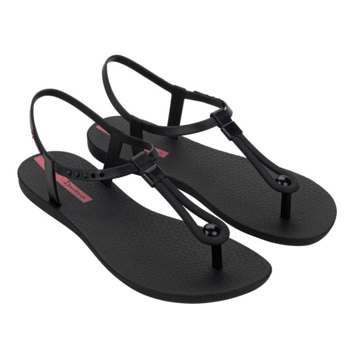 CHANCLAS DE MUJER IPANEMA CLASS SLIM FEM BLACK/BLACK/PINK - Querol online