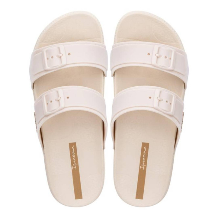 CHANCLAS DE MUJER IPANEMA LEME SLIDE FEM BEIGE/BEIGE - Querol online