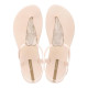 CHANCLAS DE MUJER IPANEMA CLASS FLORA SANDAL FEM BEIGE/GOLD - Querol online