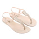 CHANCLAS DE MUJER IPANEMA CLASS FLORA SANDAL FEM BEIGE/GOLD - Querol online