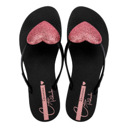 CHANCLAS DE MUJER IPANEMA  CRISTINA PEDROCHE FEM BLACK/GLITTER PINK - Querol online