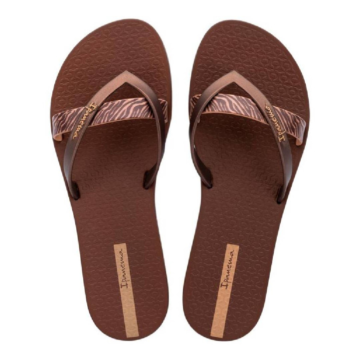 CHANCLAS DE MUJER IPANEMA KIREI CHIC FEM BROWN/BRONZE/BEIGE - Querol online