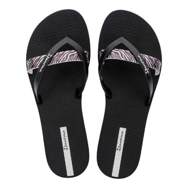 CHANCLAS DE MUJER IPANEMA KIREI CHIC FEM BLACK/LIGHT BEIGE - Querol online
